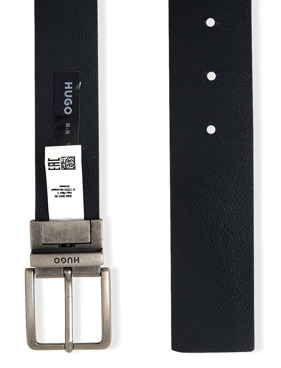 HUGO - Gionio_Sr40_pgr - klassische gürtel - black - 3