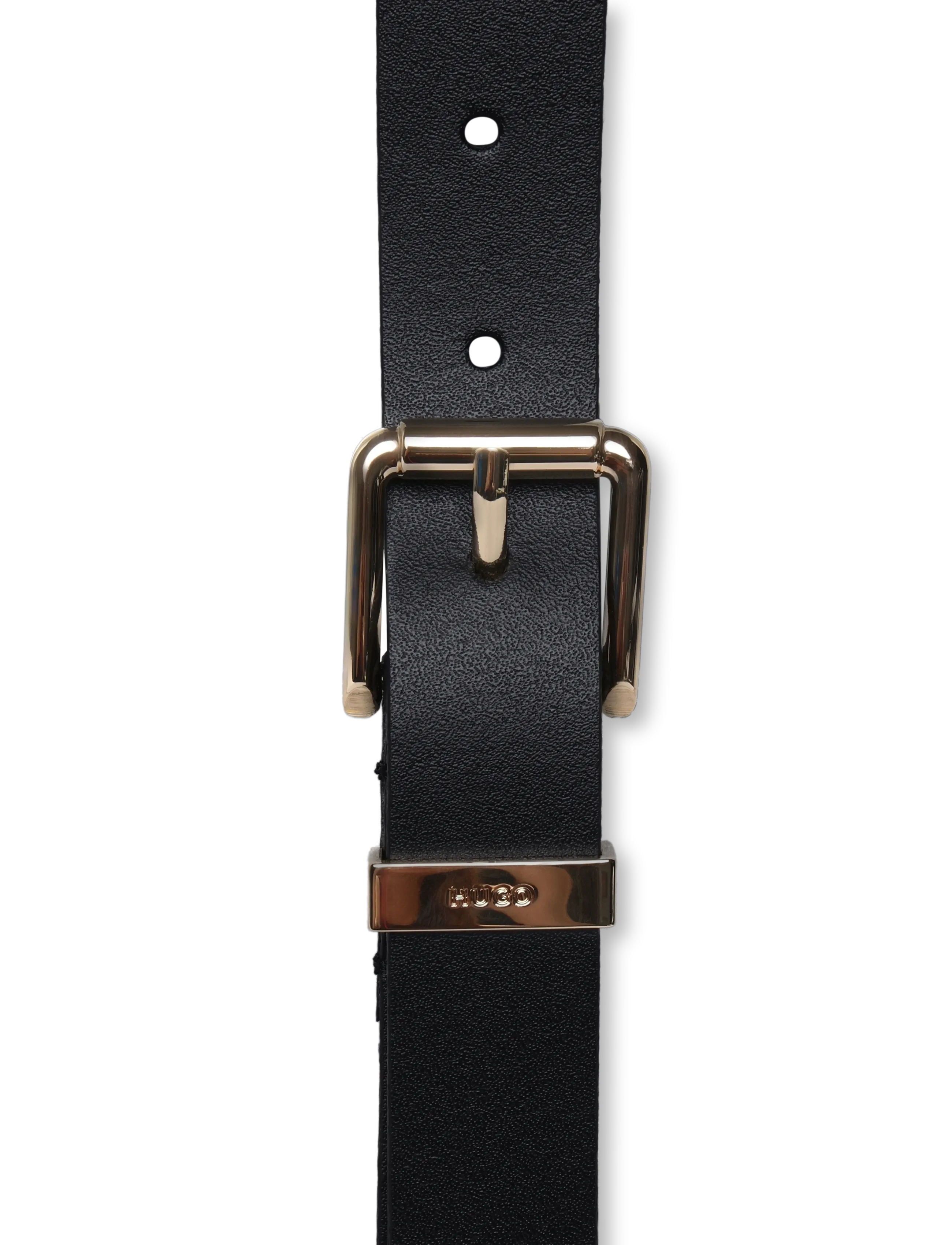HUGO - Palm-MLoop_Sz25 - läderskärp - black - 2