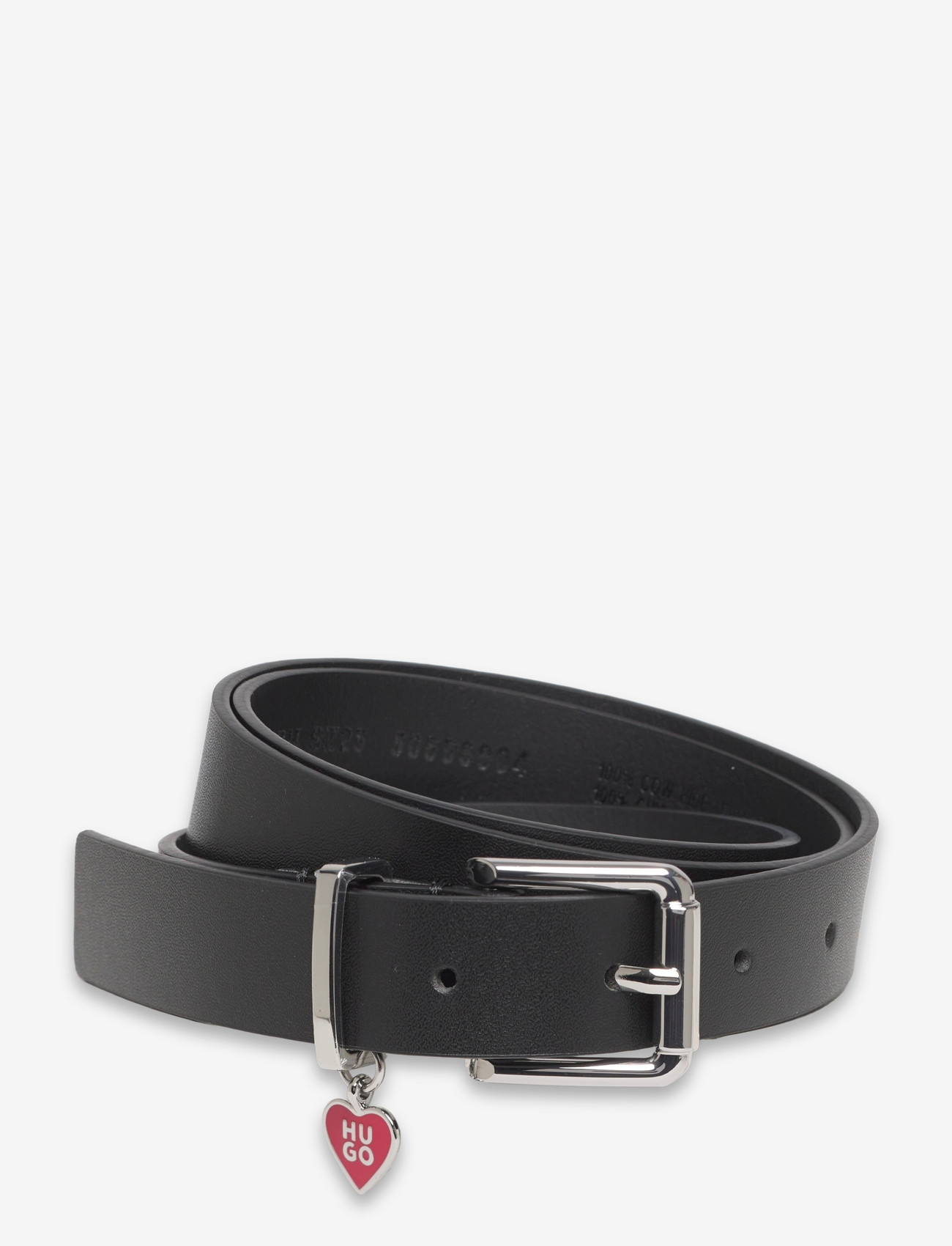 HUGO - Palm-Vcharm_Sz25 - nahkavyöt - black - 0