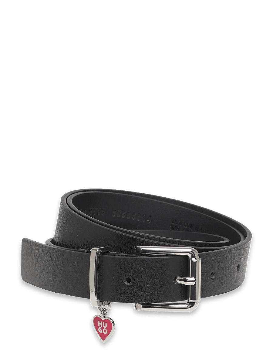 HUGO - Palm-Vcharm_Sz25 - leather belts - black - 0