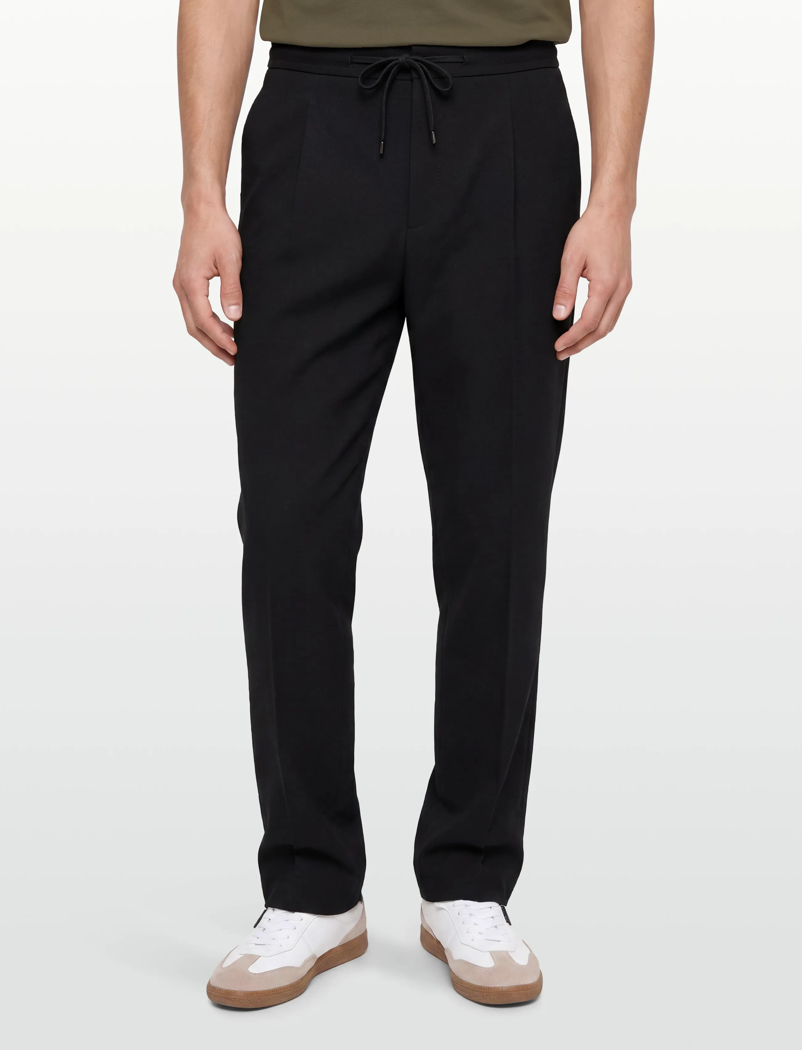 HUGO - Tari262X - casual bukser - black - 3