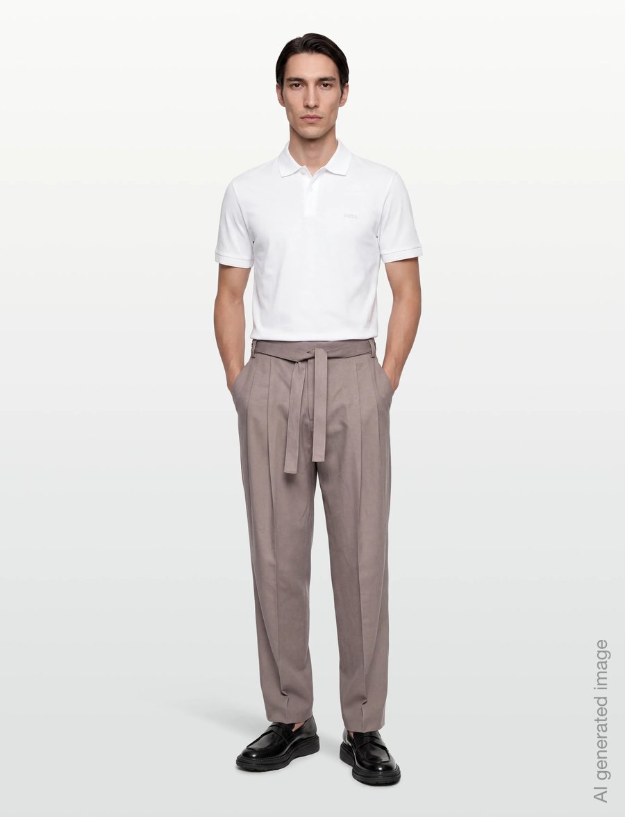 HUGO - Fedix244F1X - habitbukser - light/pastel brown - 0