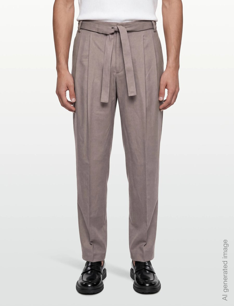 HUGO - Fedix244F1X - habitbukser - light/pastel brown - 3