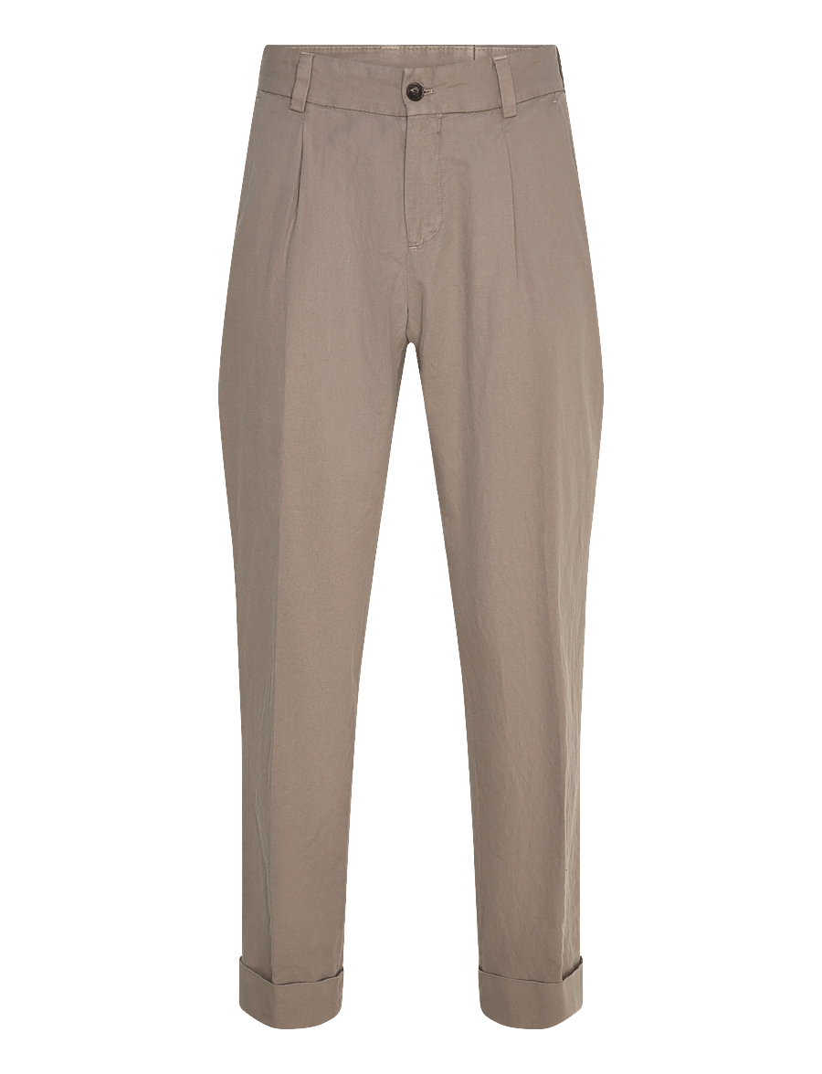 HUGO - Tom262D-H - leinenhosen - light/pastel brown - 1