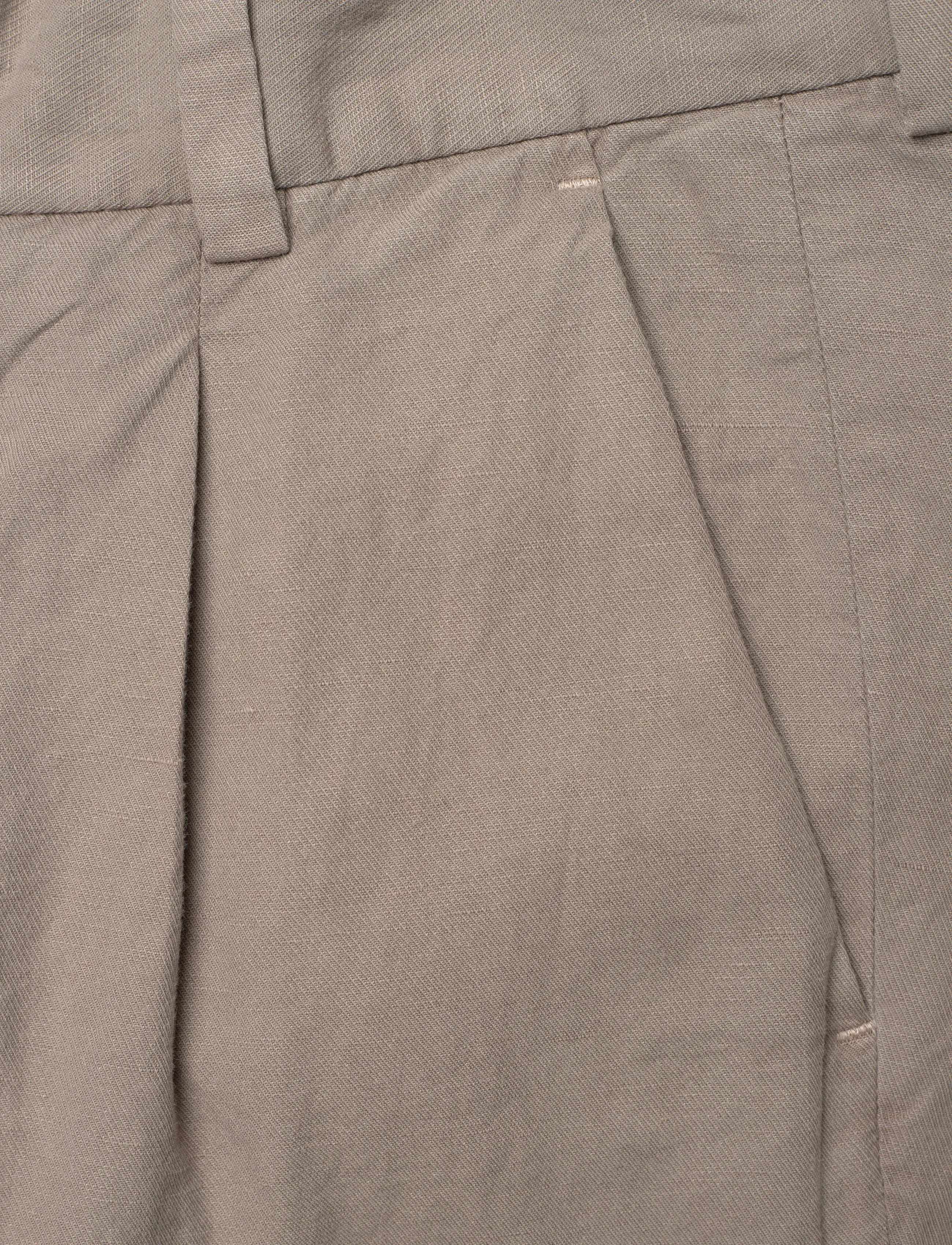 HUGO - Tom262D-H - hørbukser - light/pastel brown - 2