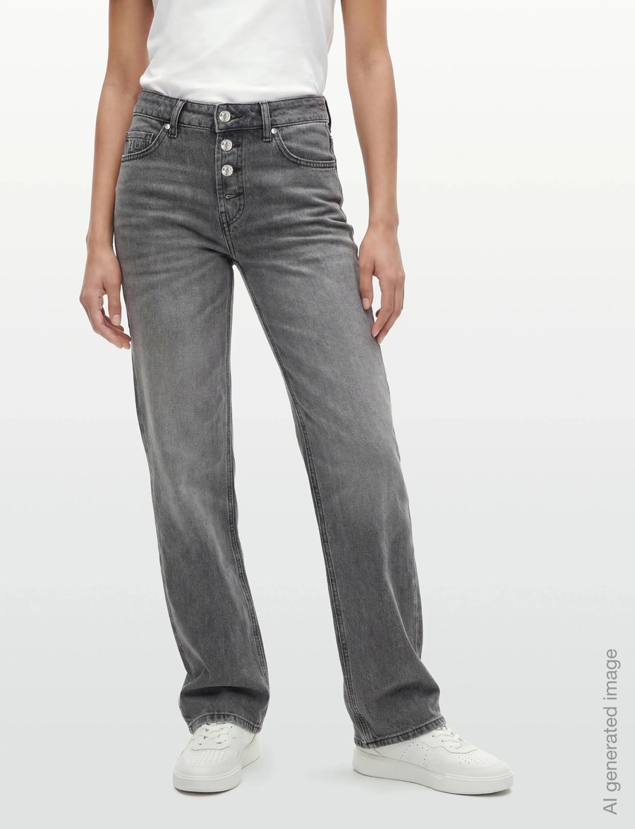 HUGO - Gilissi_5 - gerade jeans - silver - 2