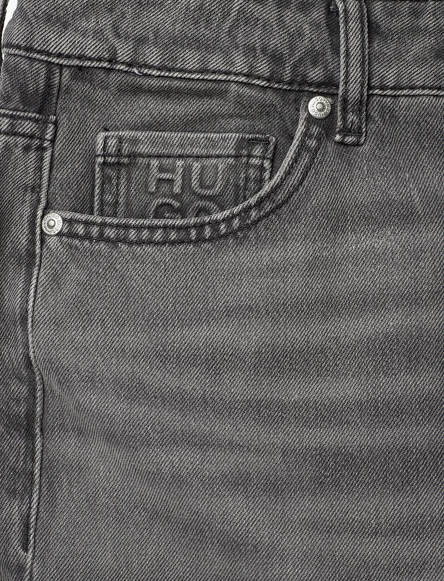HUGO - Gilissi_5 - gerade jeans - silver - 4
