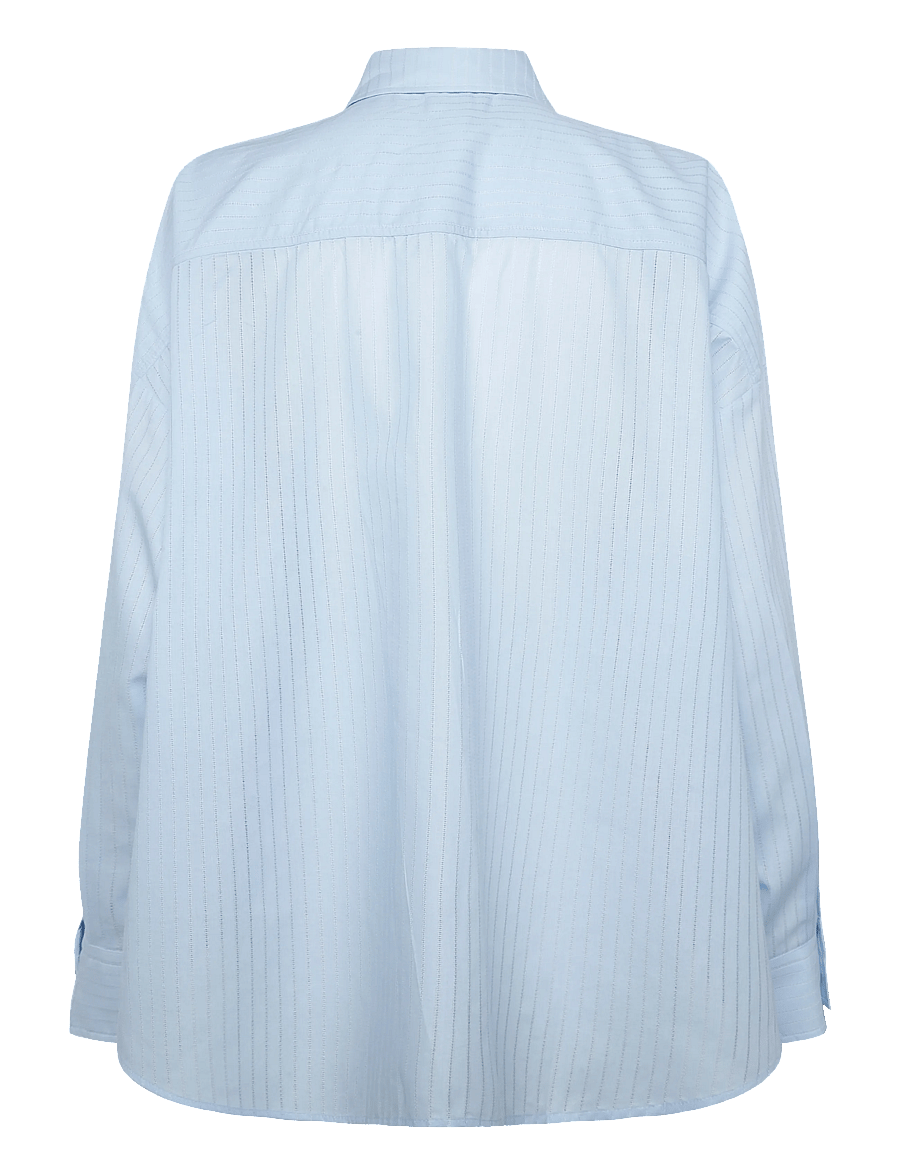 HUGO - East - long-sleeved shirts - open blue - 1