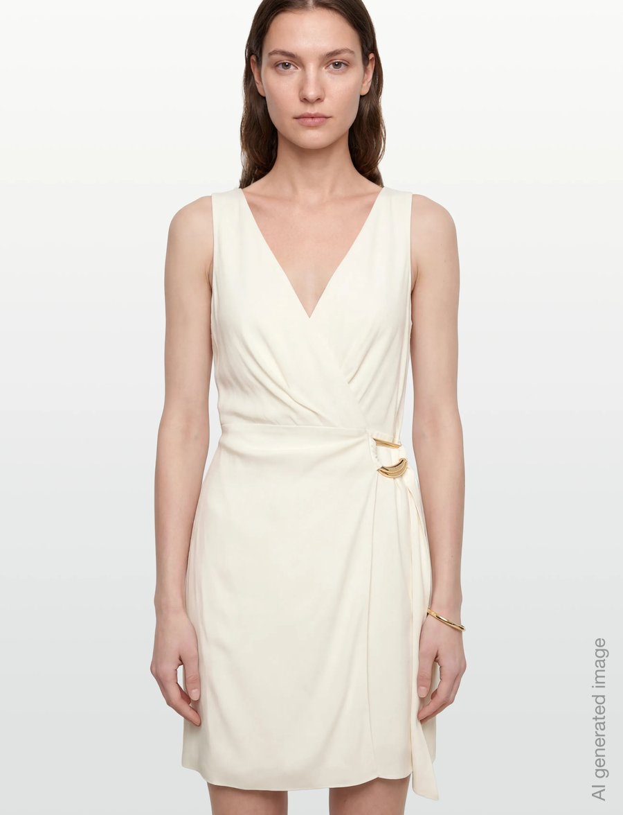 HUGO - Kabivanna - robes de cocktail - open white - 3