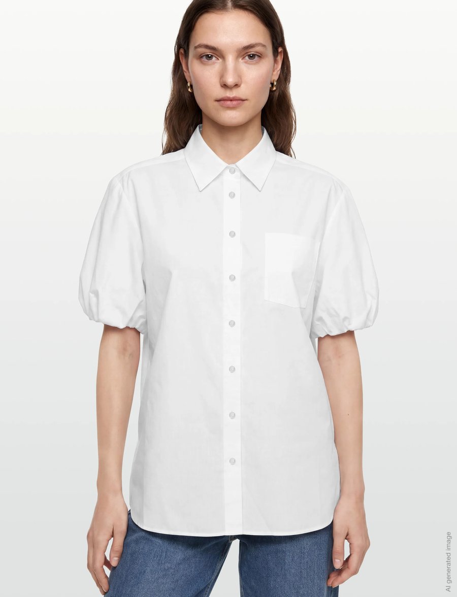 HUGO - Evergreen - kurzärmlige hemden - white - 3