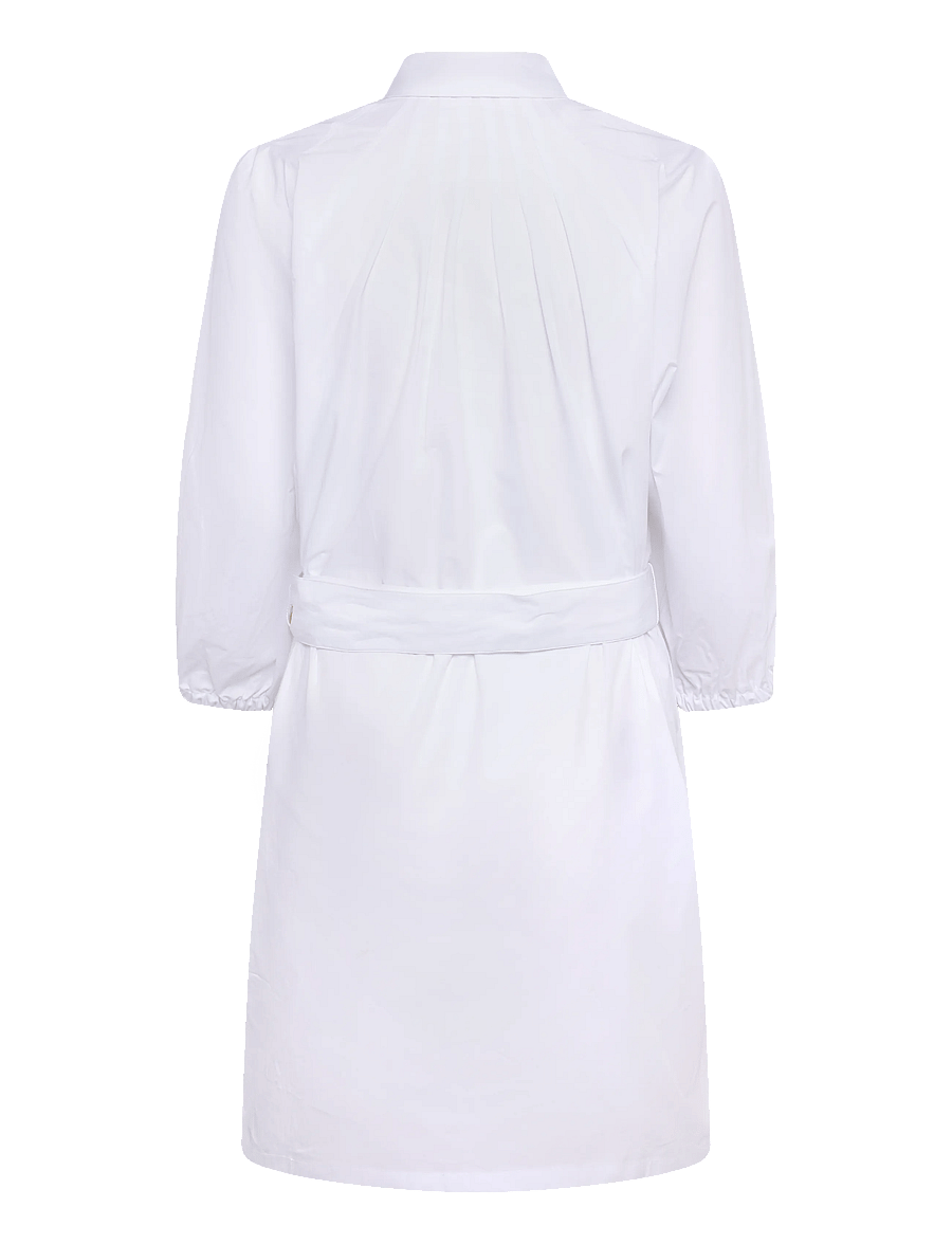 HUGO - Kiloni - shirt dresses - white - 1