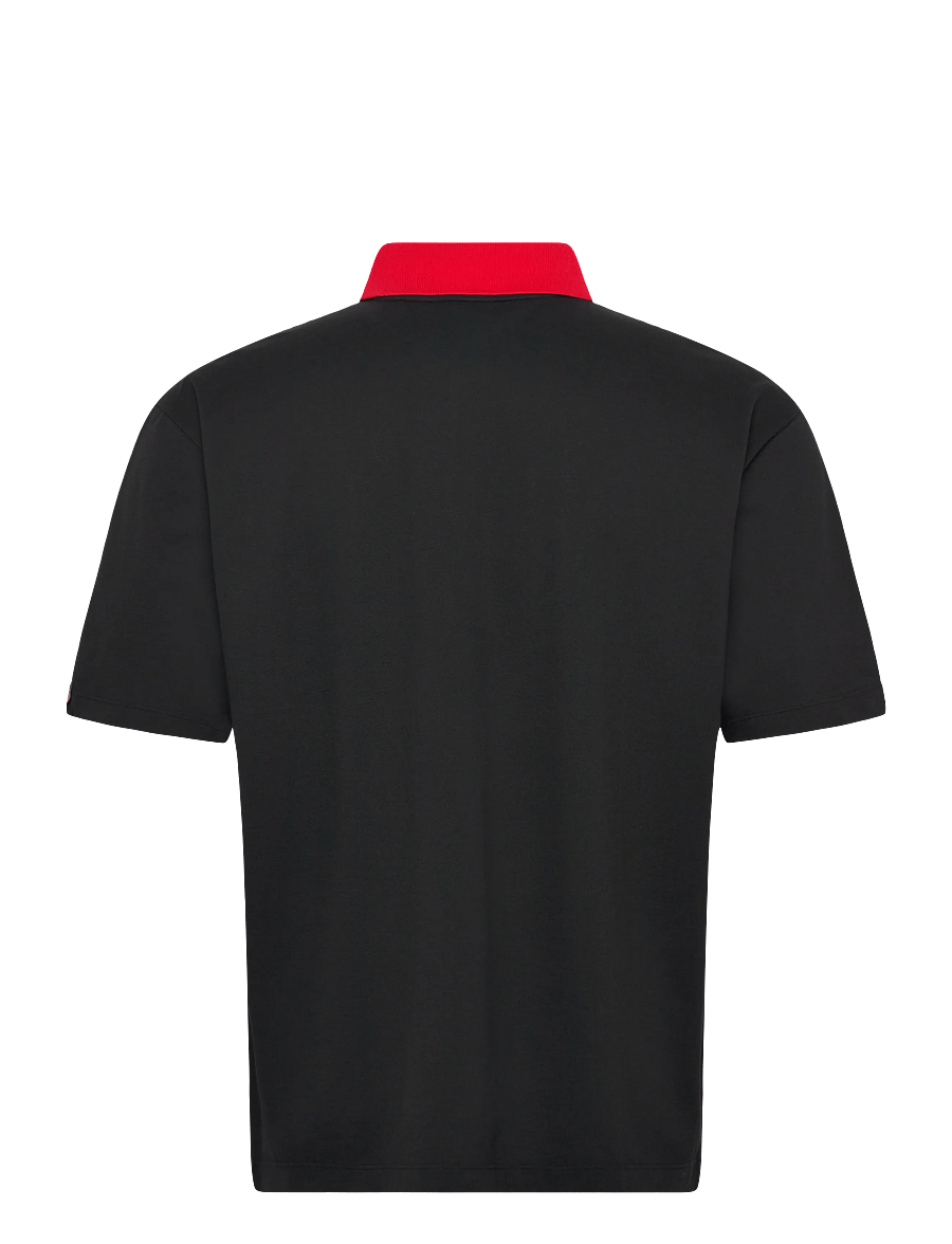 HUGO - Dunios_RB - lühikeste varrukatega polod - black - 2