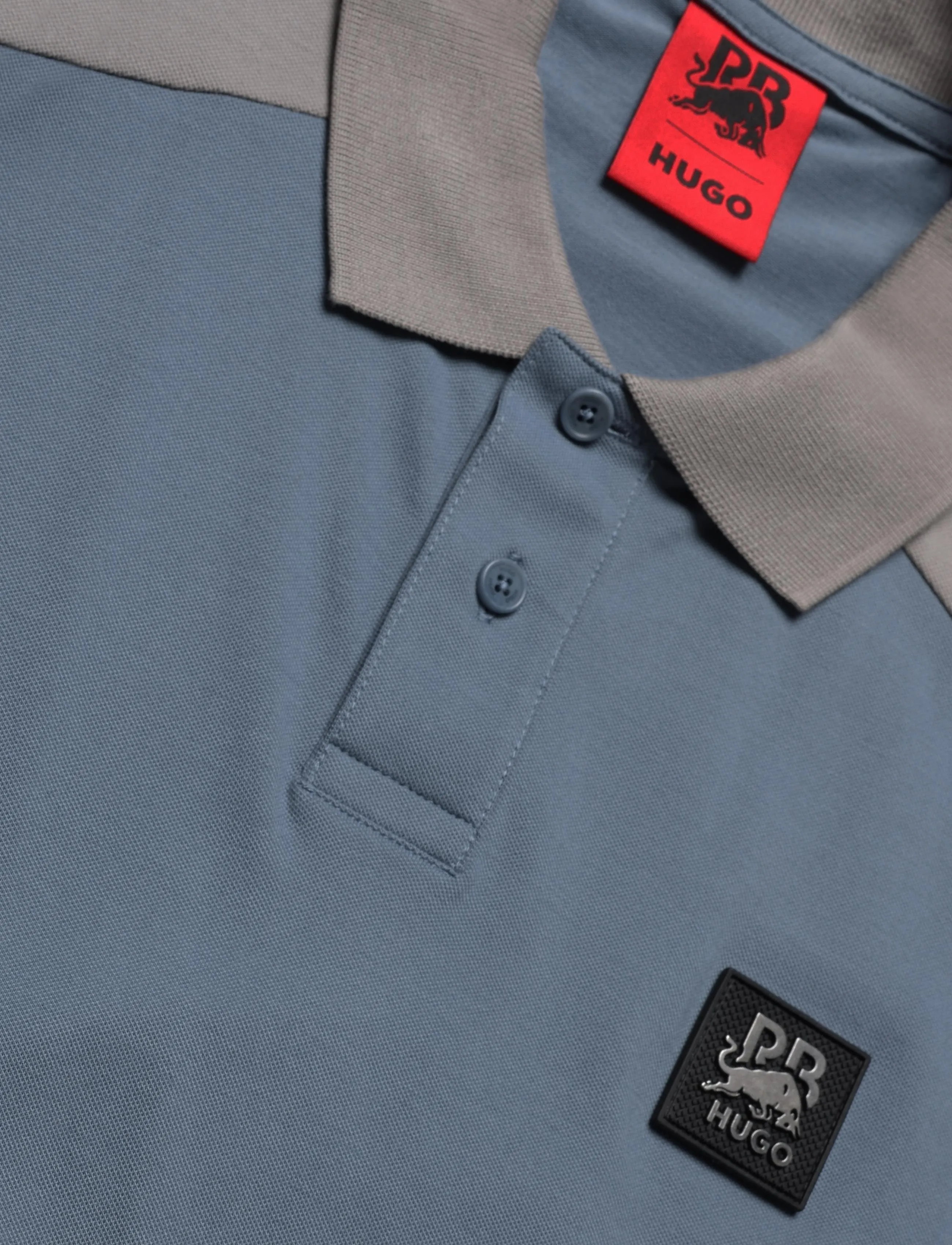 HUGO - Dunios_RB - kurzärmelig - dark grey - 2