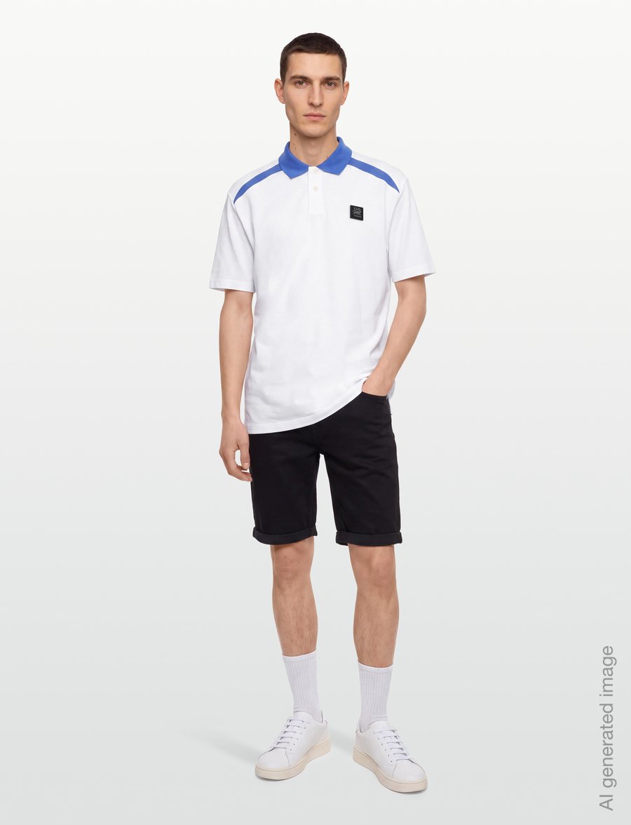 HUGO - Dunios_RB - korte mouwen - white - 0