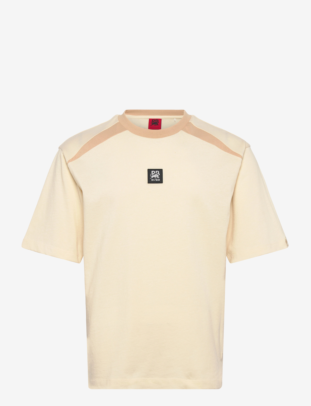 HUGO - Dedril_RB - lühikeste varrukatega t-särgid - open white - 0