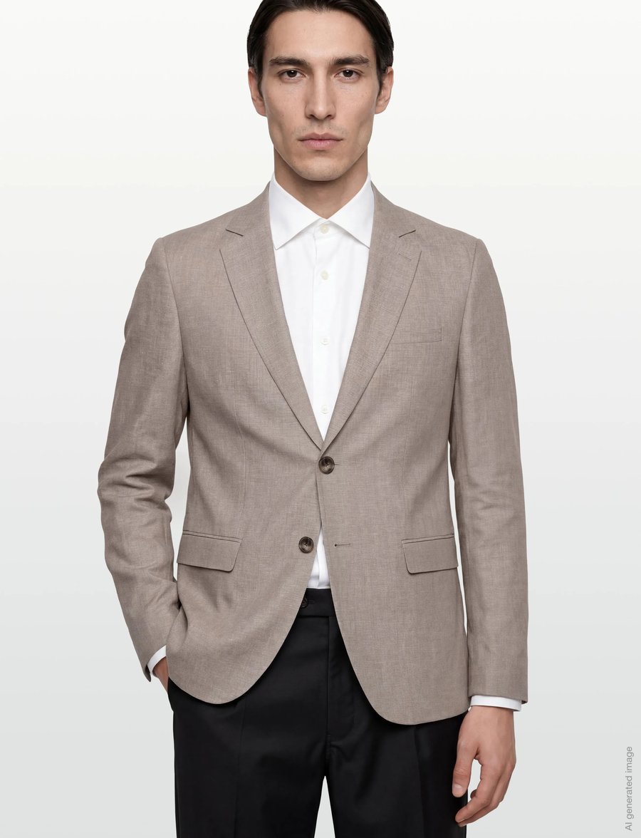 HUGO - Arti253X - einreiher - light/pastel brown - 3