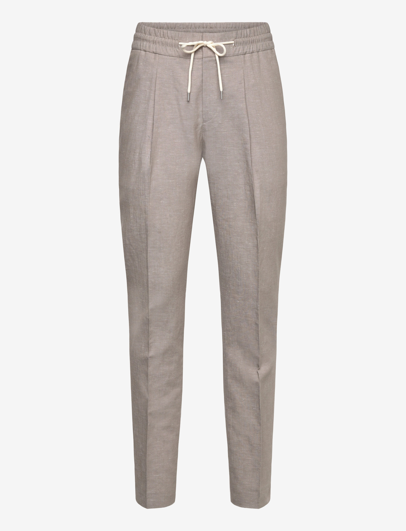 HUGO - Getlin251F3 - linen trousers - light/pastel brown - 0