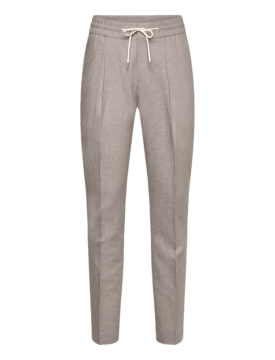 HUGO - Getlin251F3 - leinenhosen - light/pastel brown - 1