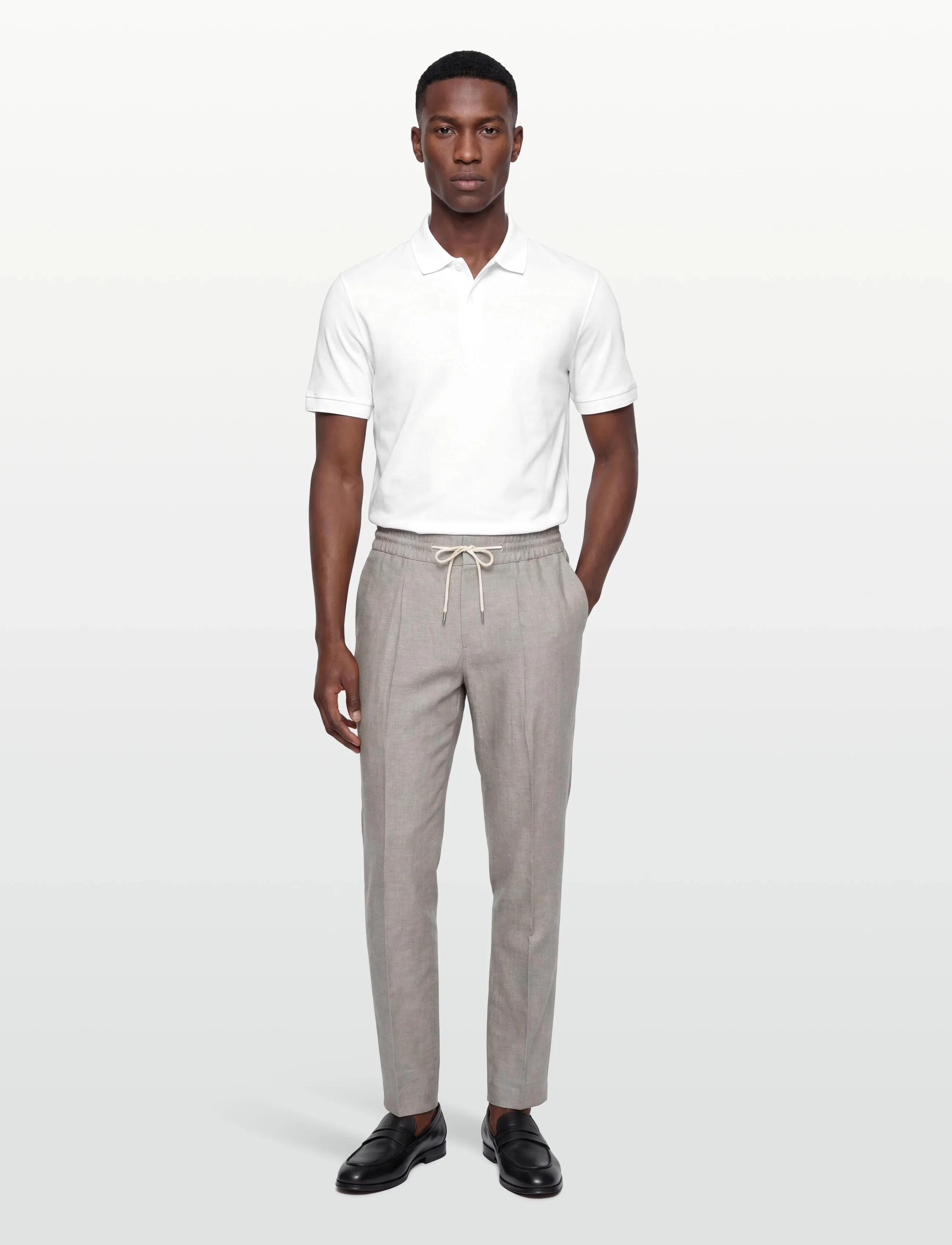 HUGO Getlin251F3, 54, Grey, Bukser > Afslappet, Herre