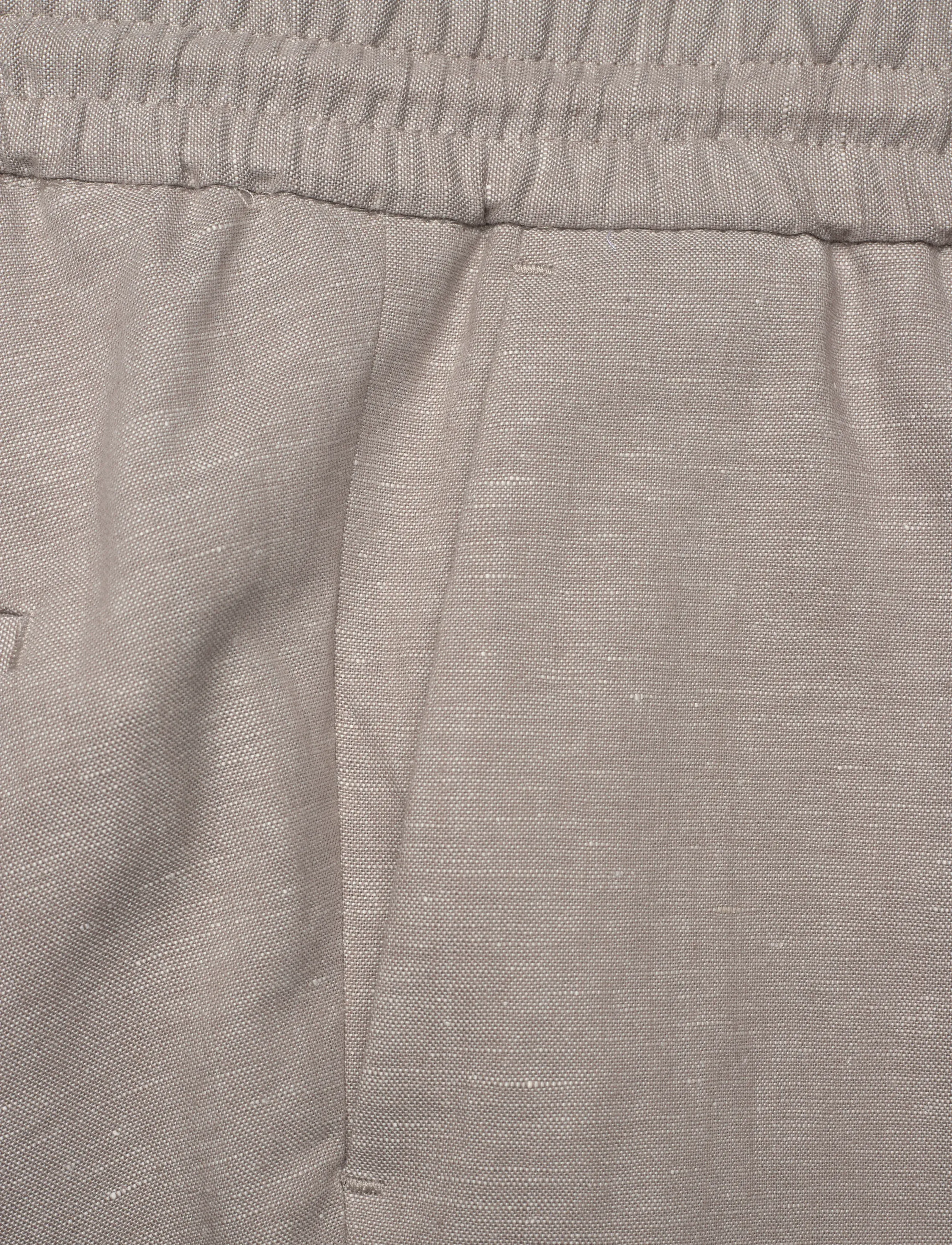 HUGO - Getlin251F3 - spodnie lniane - light/pastel brown - 5