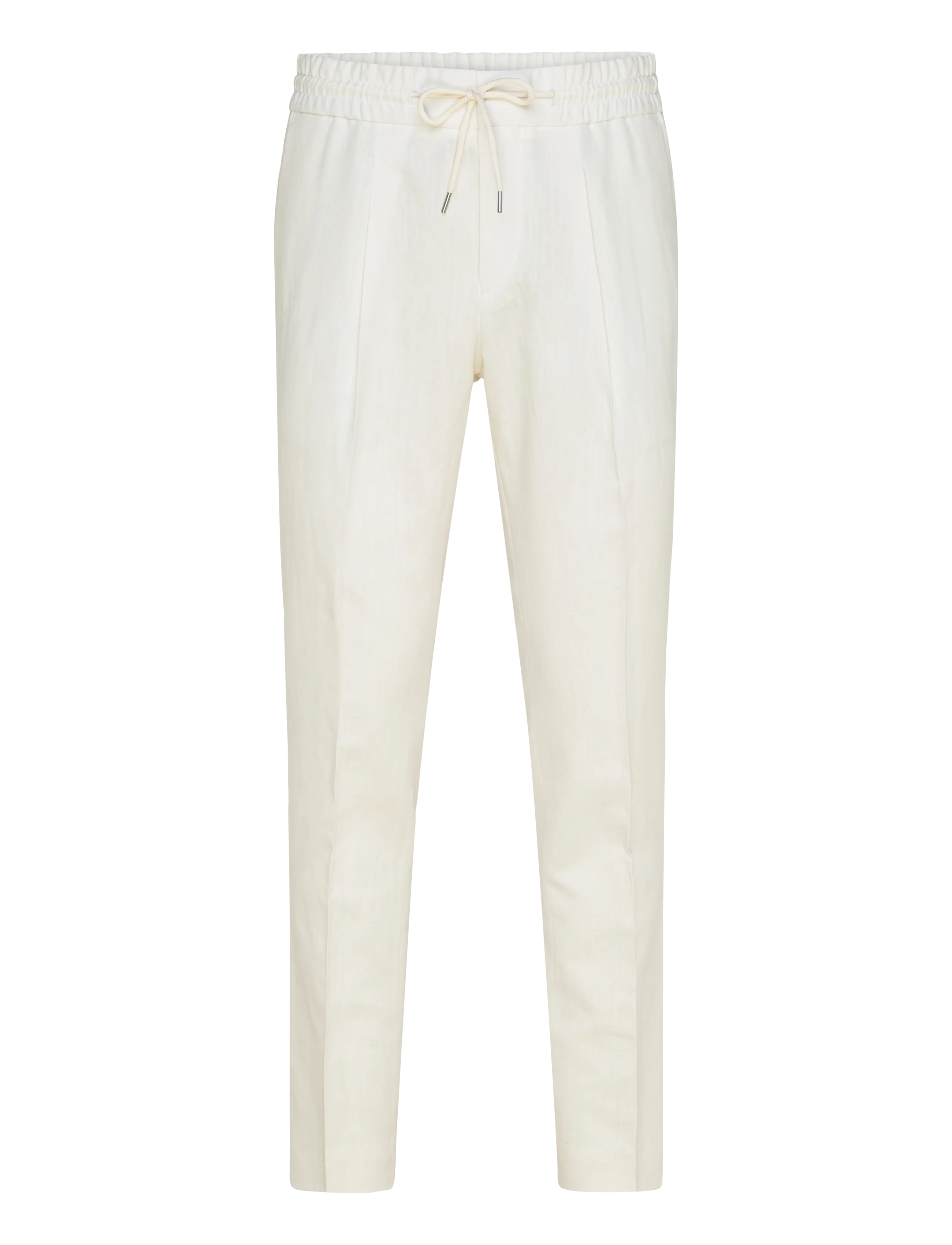 HUGO Getlin251F3 - Leinenhosen - NATURAL / cream