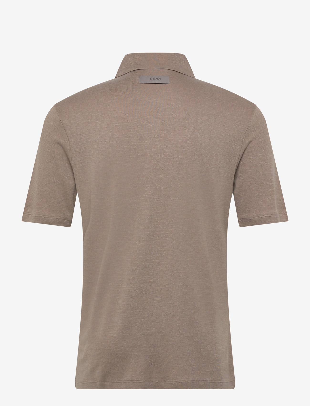 HUGO - Dulinen - gestrickte polohemden - light/pastel brown - 1