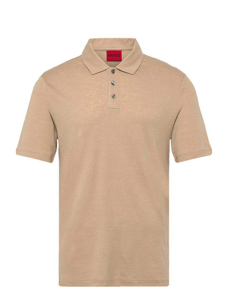 HUGO - Dulinen - knitted polos - medium beige - 0