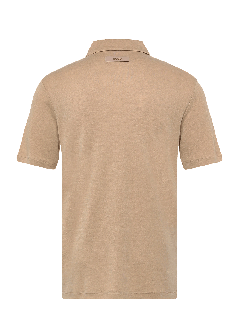 HUGO - Dulinen - knitted polos - medium beige - 1