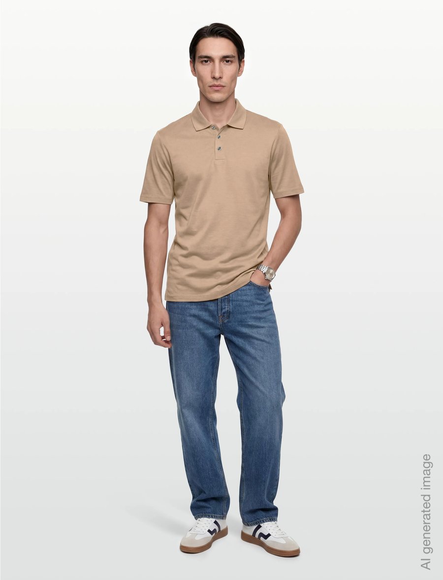 HUGO - Dulinen - knitted polos - medium beige - 0