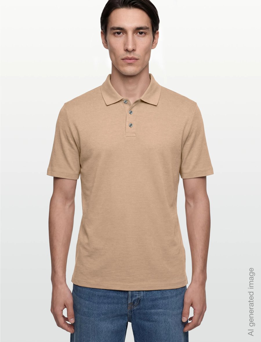 HUGO - Dulinen - knitted polos - medium beige - 3