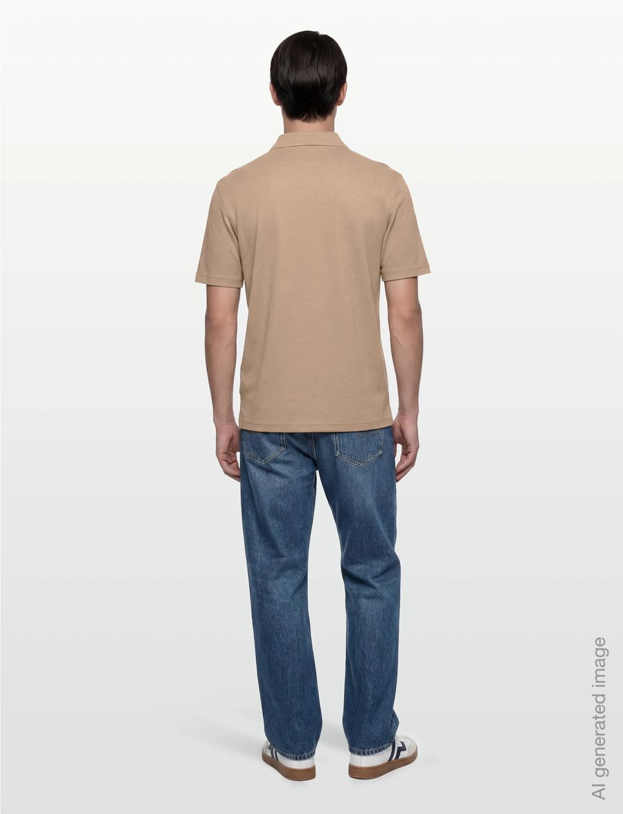 HUGO - Dulinen - knitted polos - medium beige - 4
