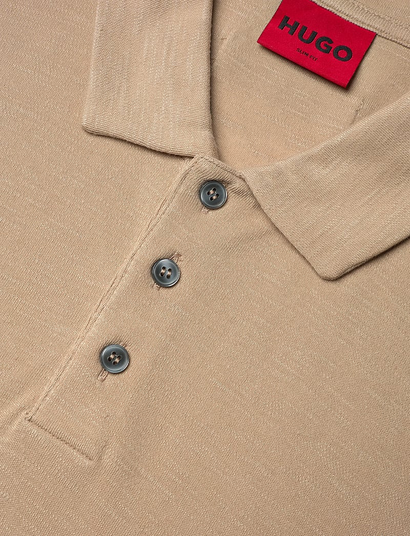 HUGO - Dulinen - knitted polos - medium beige - 2