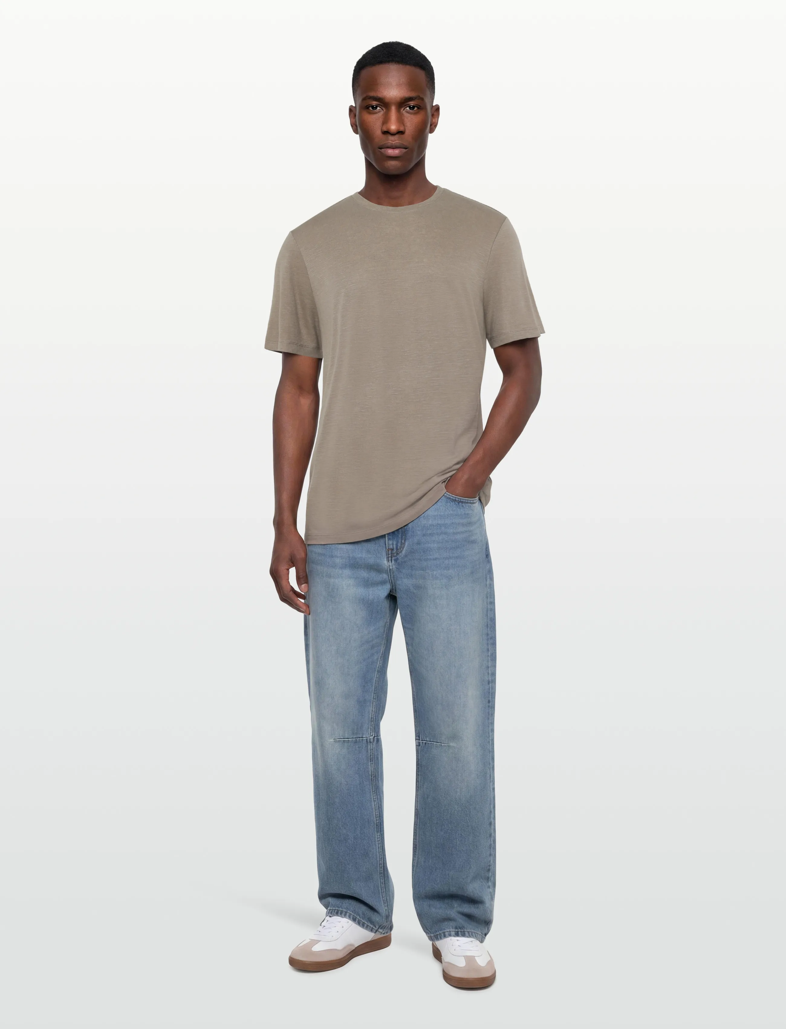 HUGO Dulerostee - Kleidung - LIGHT/PASTEL BROWN / grey