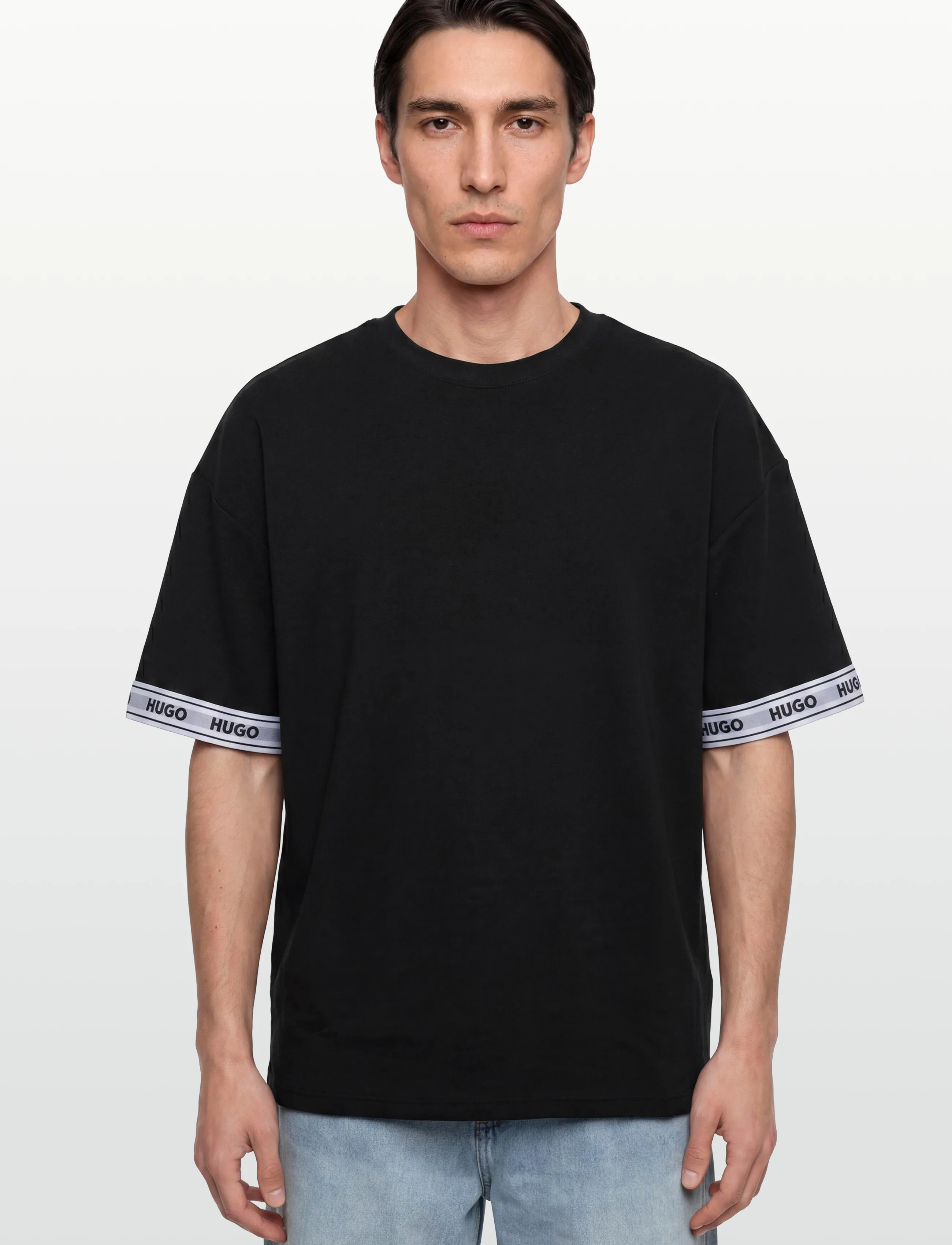 HUGO - TADE T-SHIRT - nattrøjer - black - 3