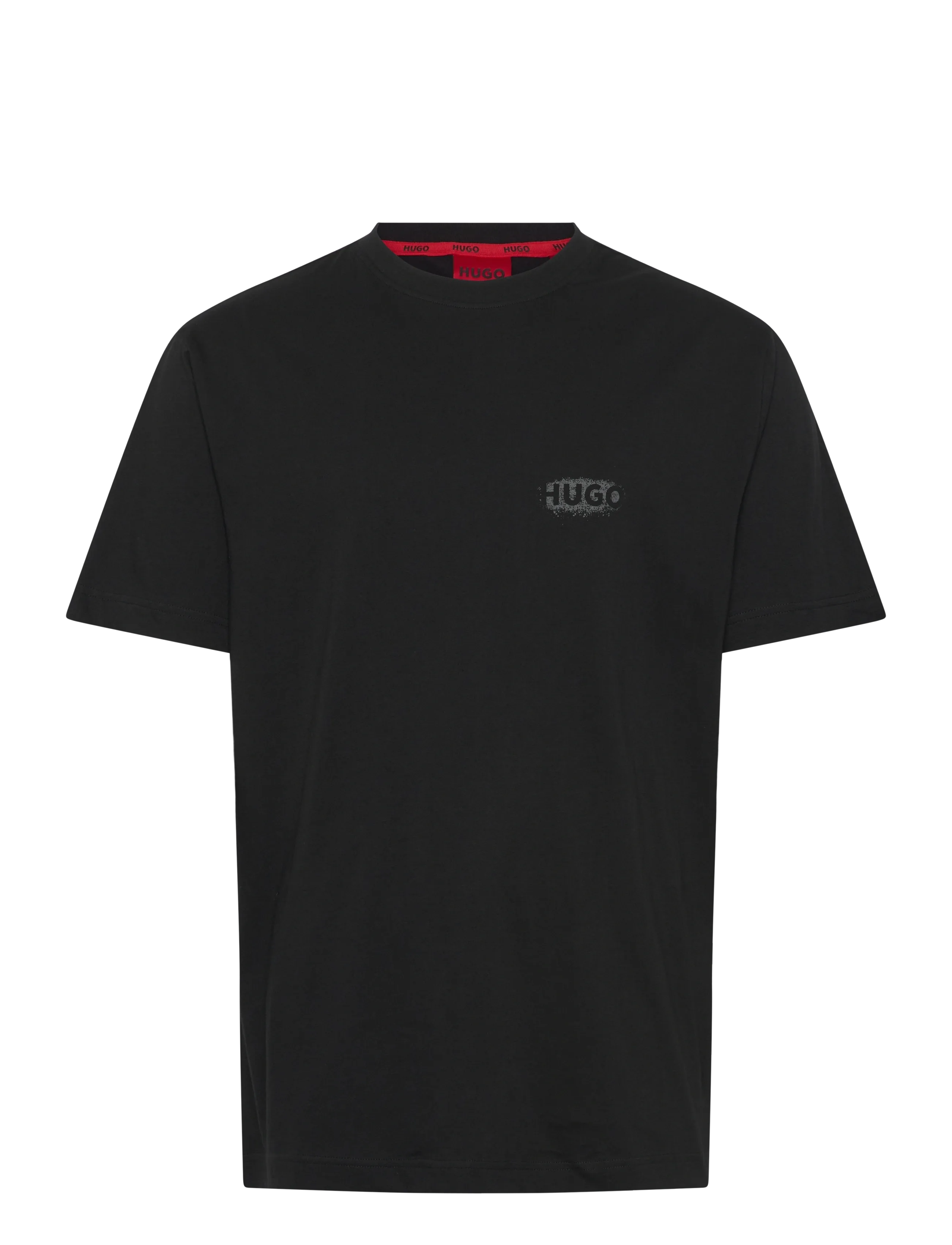 HUGO SPRAY T-SHIRT - HUGO - BLACK / black