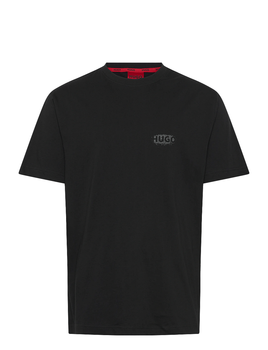 HUGO - SPRAY T-SHIRT - pyjamaoberteil - black - 0