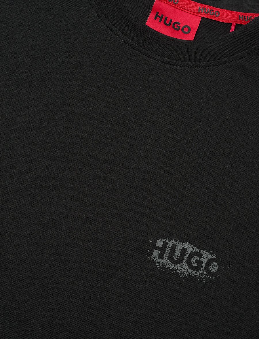 HUGO - SPRAY T-SHIRT - pyjamaoberteil - black - 2