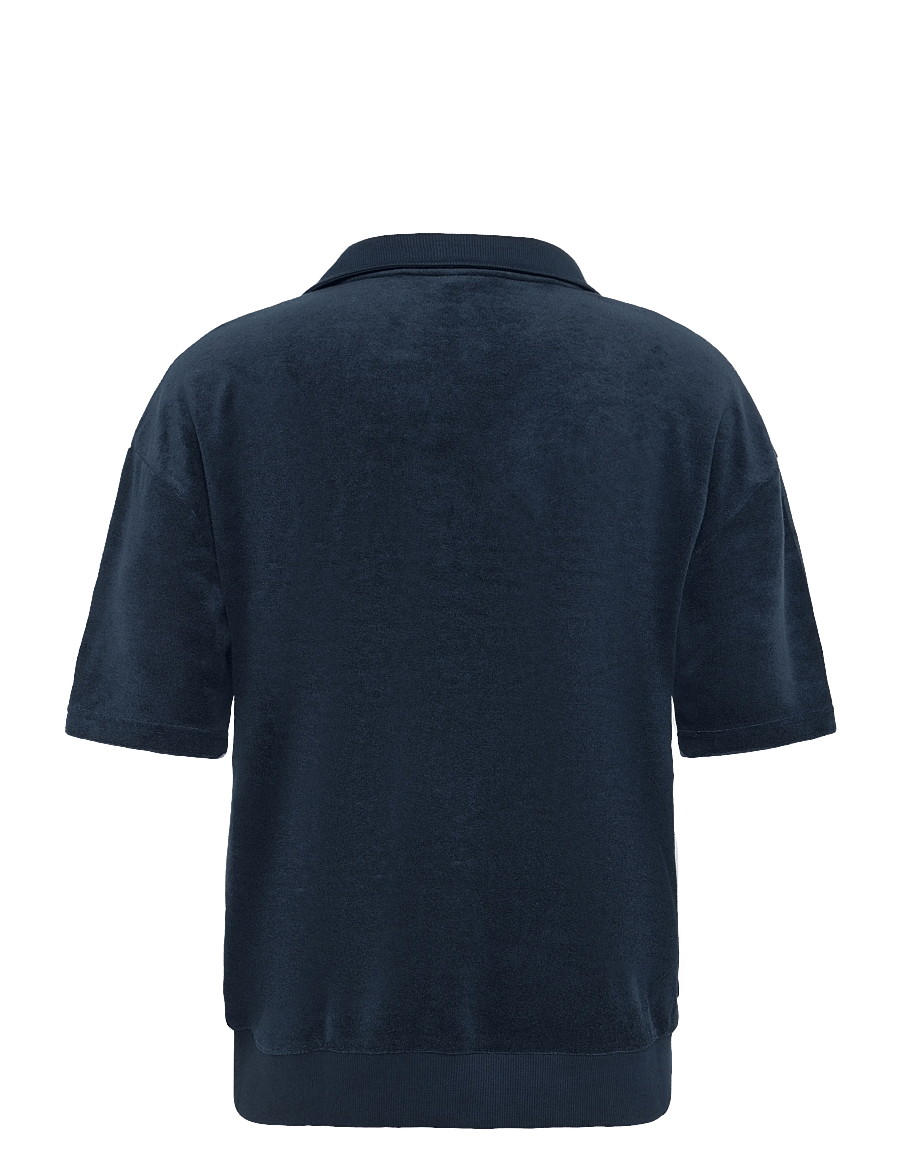 HUGO - TERRANCE POLO SHIRT - kootud polosärgid - navy - 1