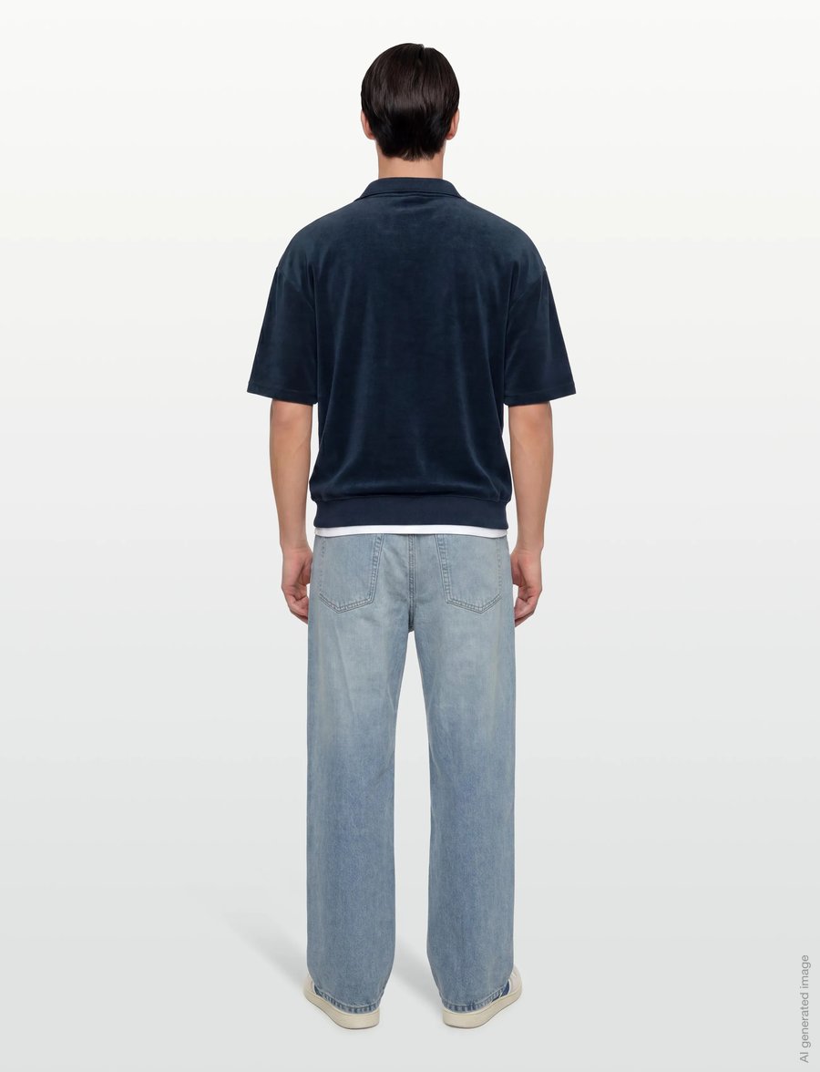 HUGO - TERRANCE POLO SHIRT - neulotut poolot - navy - 4
