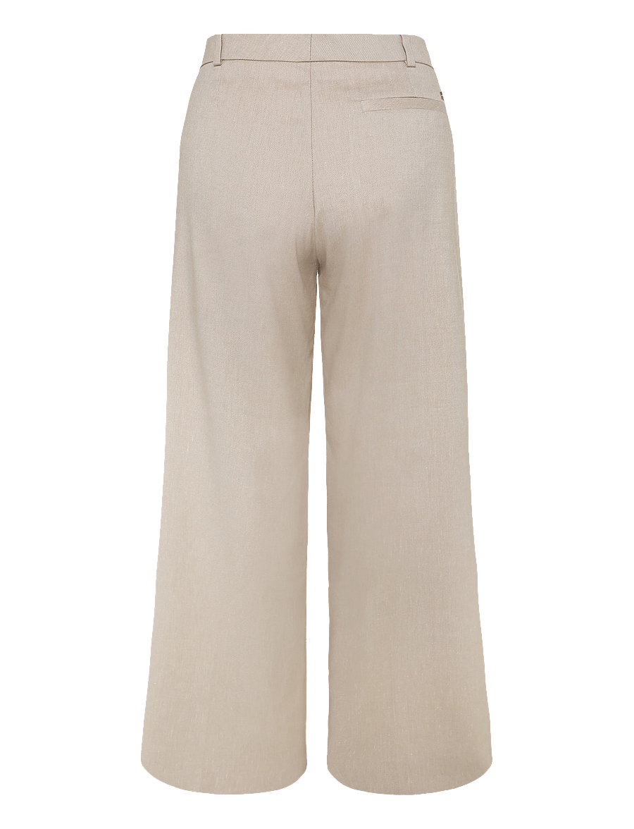 HUGO - Halati - linnen broeken - light/pastel brown - 2