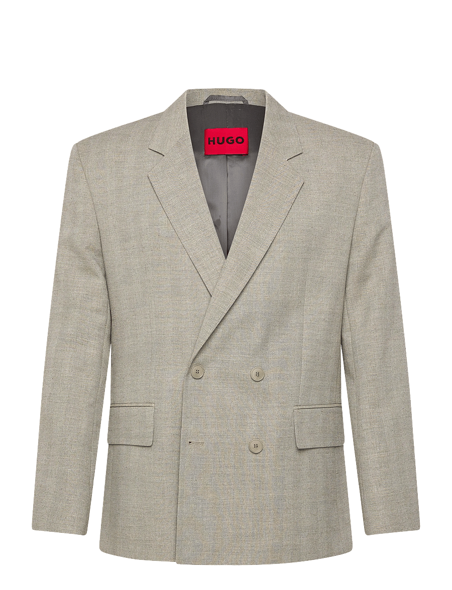 HUGO - Karlo253F1X - tvíhnepptir blazerar - light/pastel green - 1