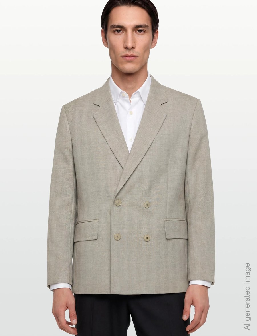 HUGO - Karlo253F1X - tvíhnepptir blazerar - light/pastel green - 3