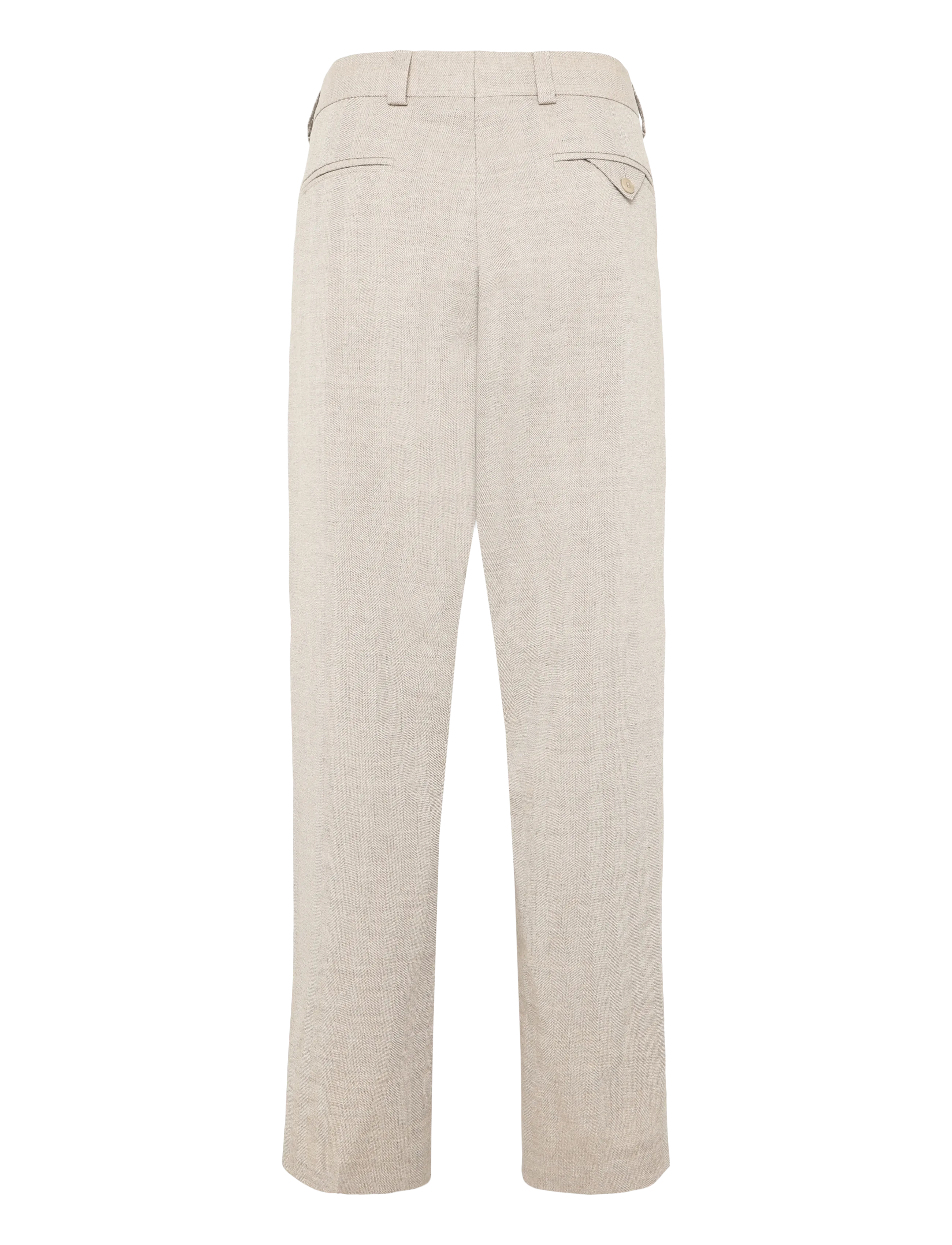 HUGO - Flips251X - leinenanzughosen - medium beige - 1