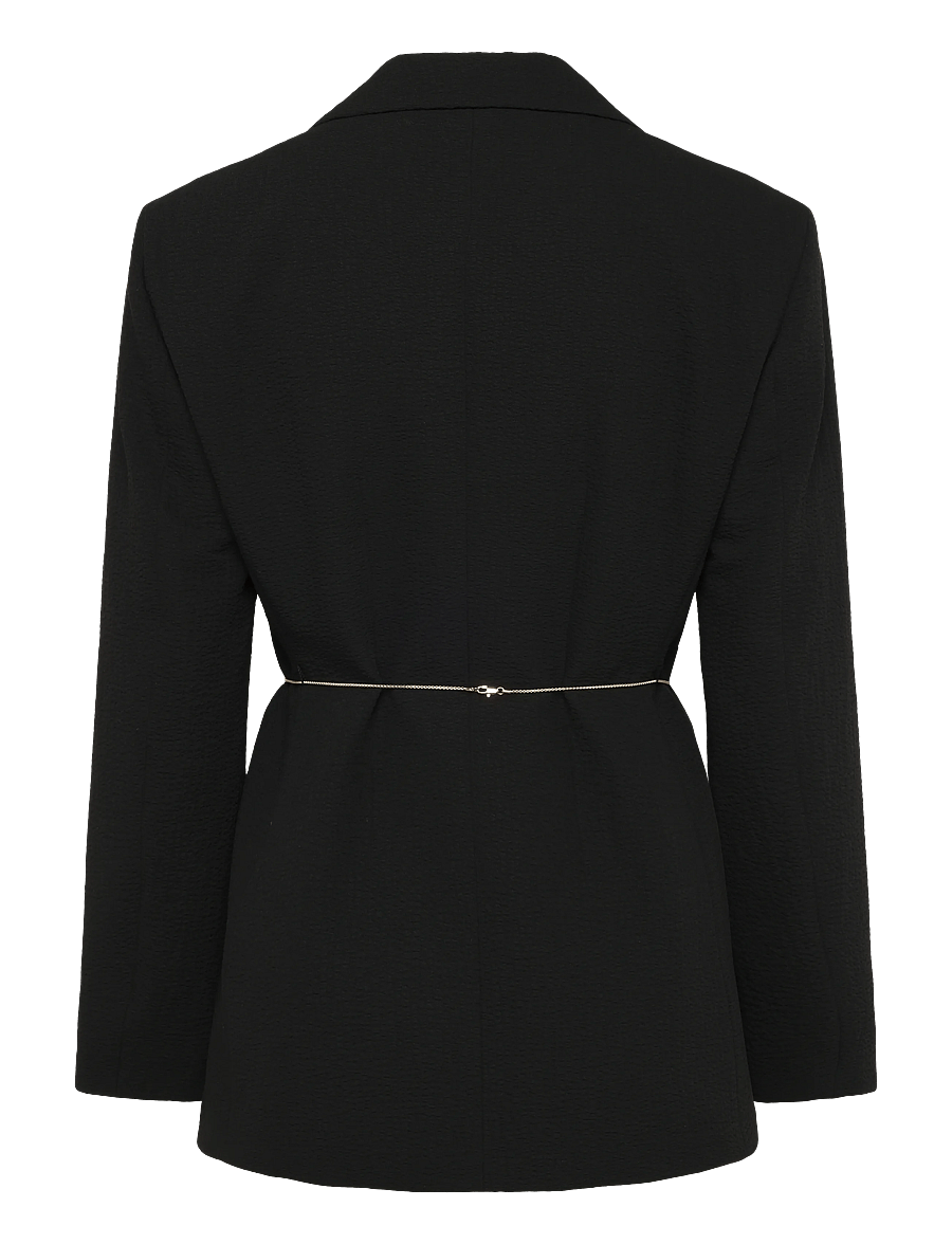 HUGO - Antera - belted blazers - black - 2