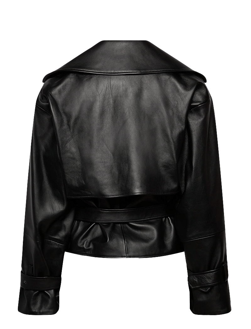 HUGO - Lanitte - leather jackets - black - 1