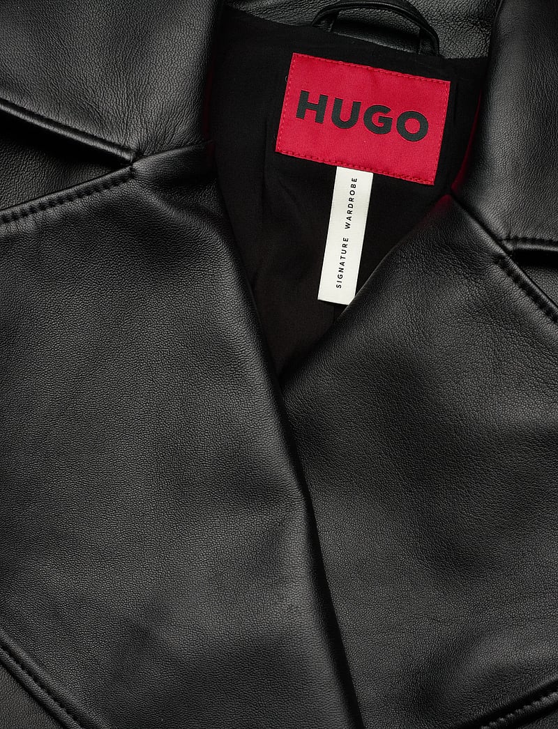 HUGO - Lanitte - leather jackets - black - 2