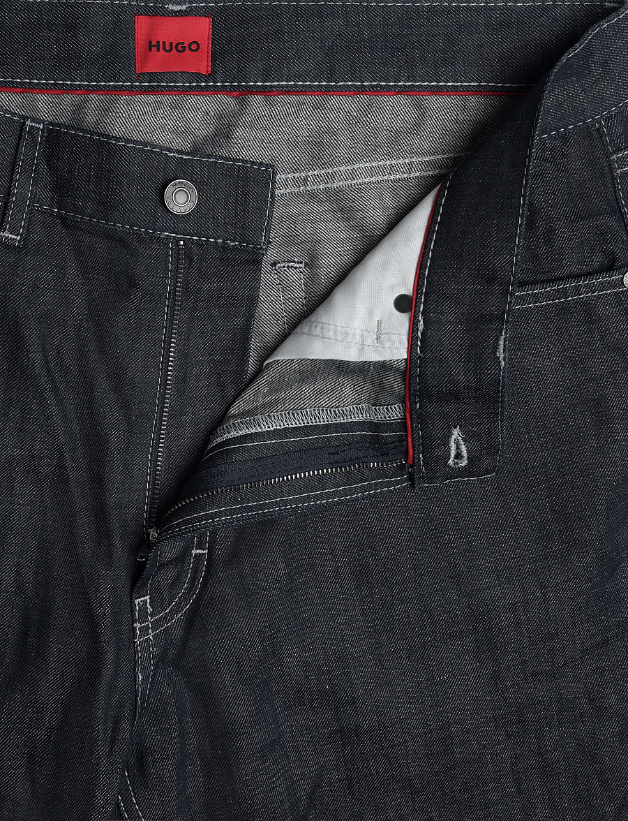HUGO - HUGO 838 - regular jeans - dark blue - 3