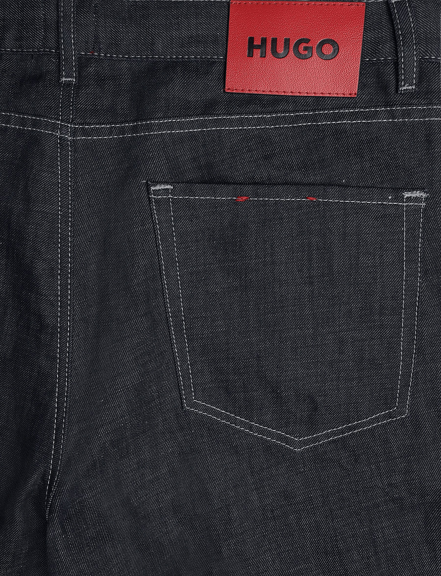 HUGO - HUGO 838 - regular jeans - dark blue - 4