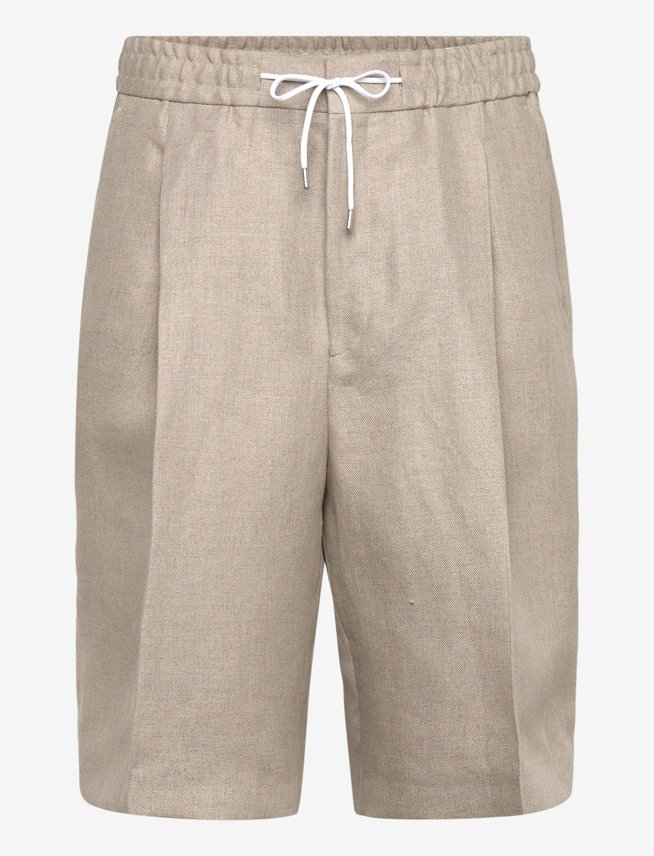 HUGO - Felino262X - hørshorts - medium beige - 0