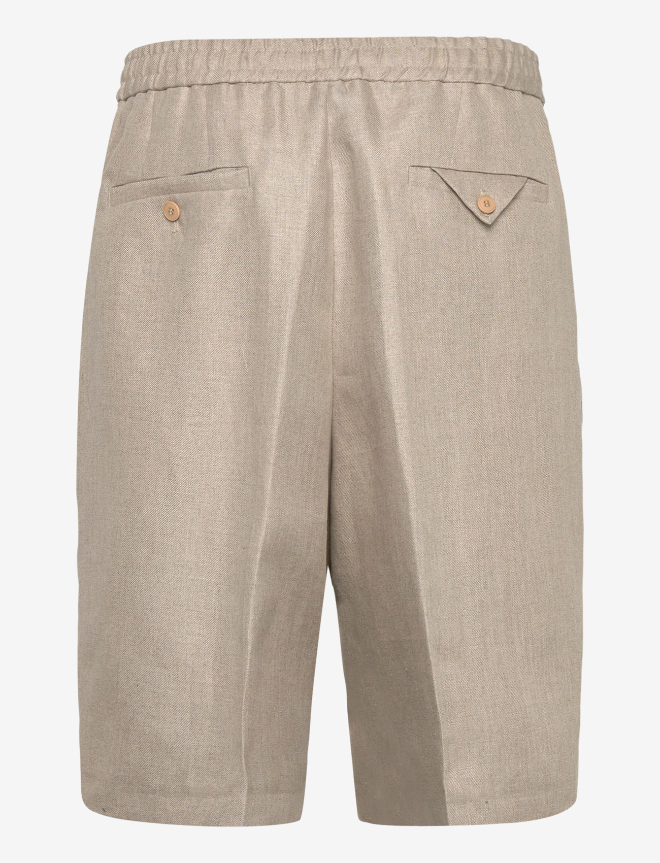 HUGO - Felino262X - hørshorts - medium beige - 1